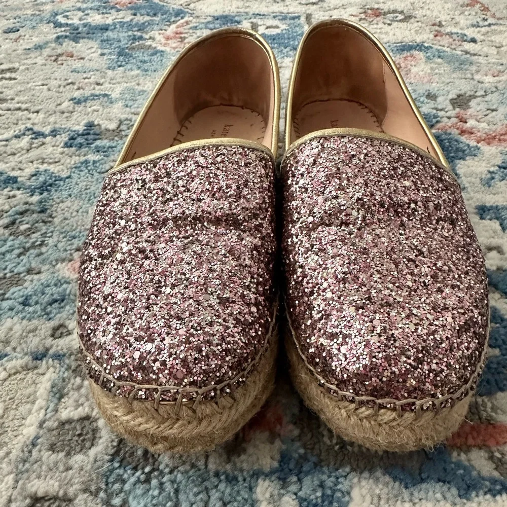 Kate spade glitter espadrilles - Picture 3 of 8